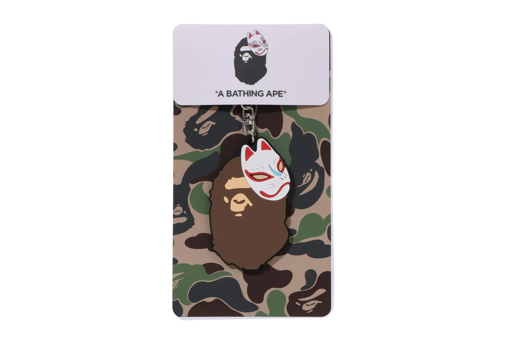 JAPANESE FOX MASK RUBBER KEYCHAIN sold by Bape product image thumbnail 3