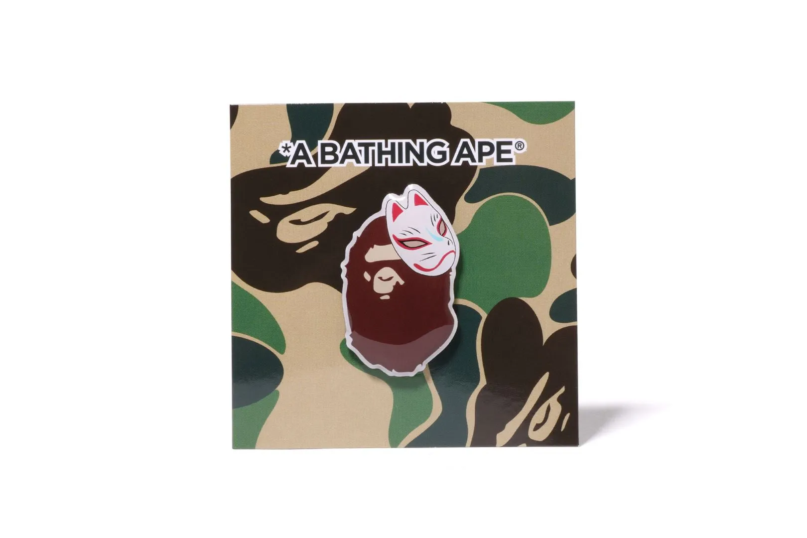 JAPANESE FOX MASK PINS sold by Bape product image thumbnail 3