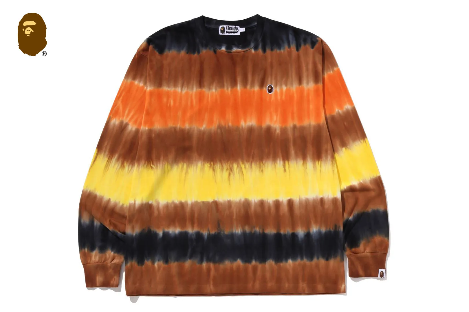 DRIP STRIPE RELAXED FIT LS TEE sold by Bape product image thumbnail 4