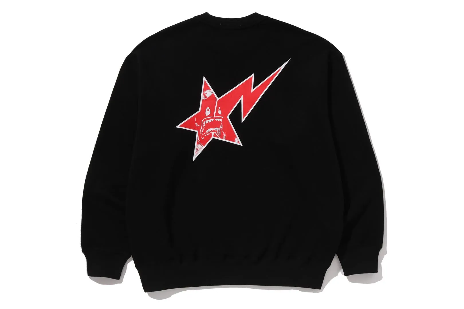 BAPE SLOGAN RELAXED FIT CREWNECK SWEATSHIRT sold by Bape product image thumbnail 2