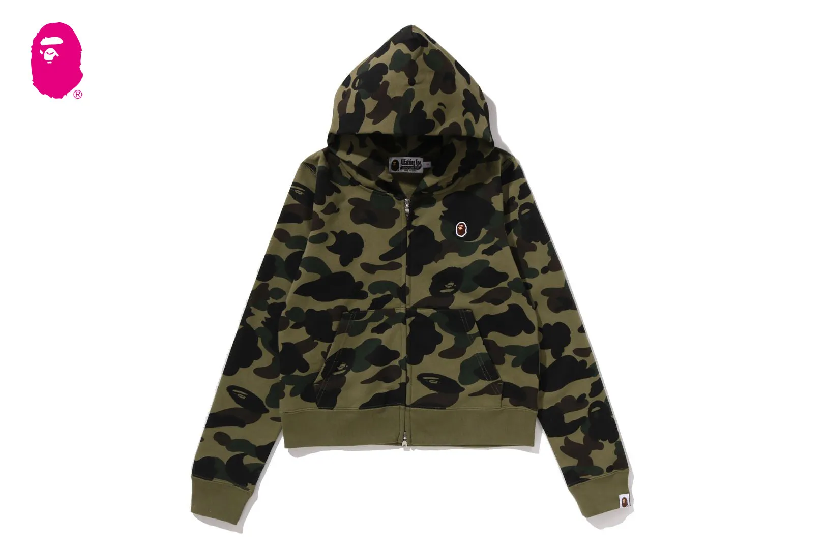1ST CAMO ZIP HOODIE sold by Bape