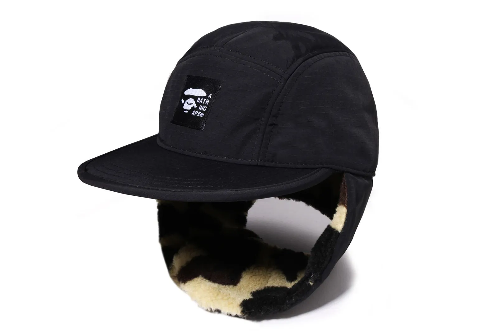 1ST CAMO PUFFY FLIGHT CAP sold by Bape product image thumbnail 4