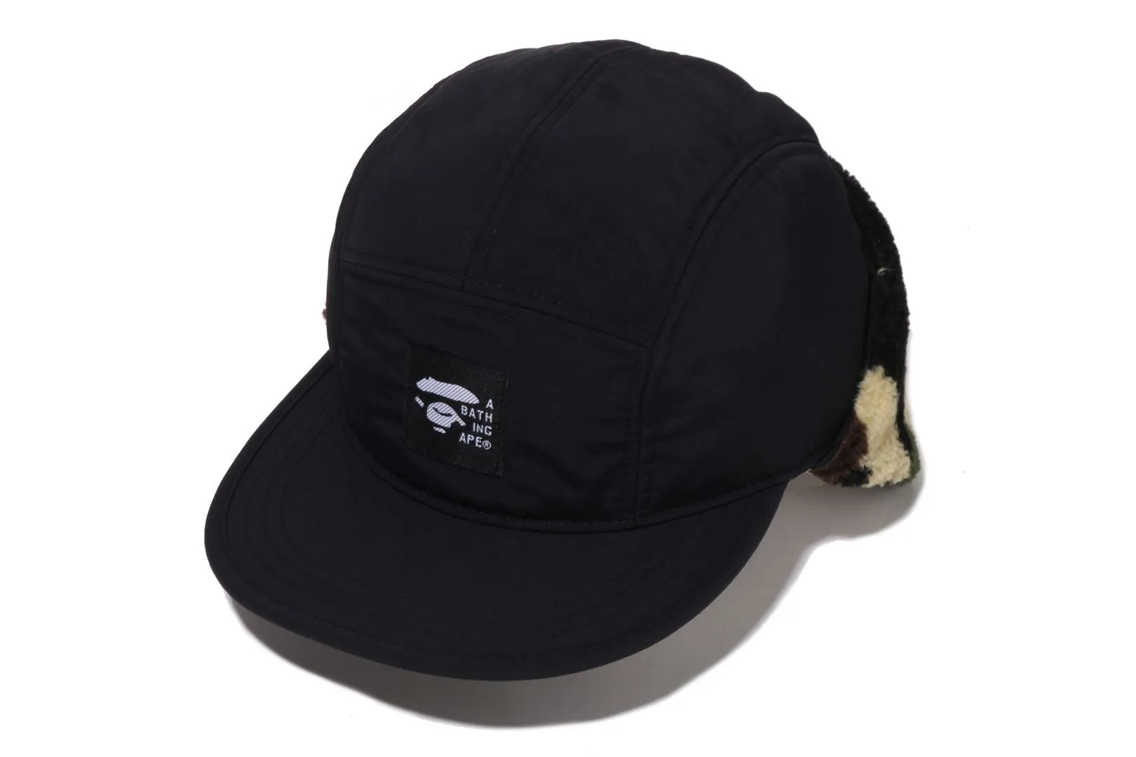 1ST CAMO PUFFY FLIGHT CAP sold by Bape