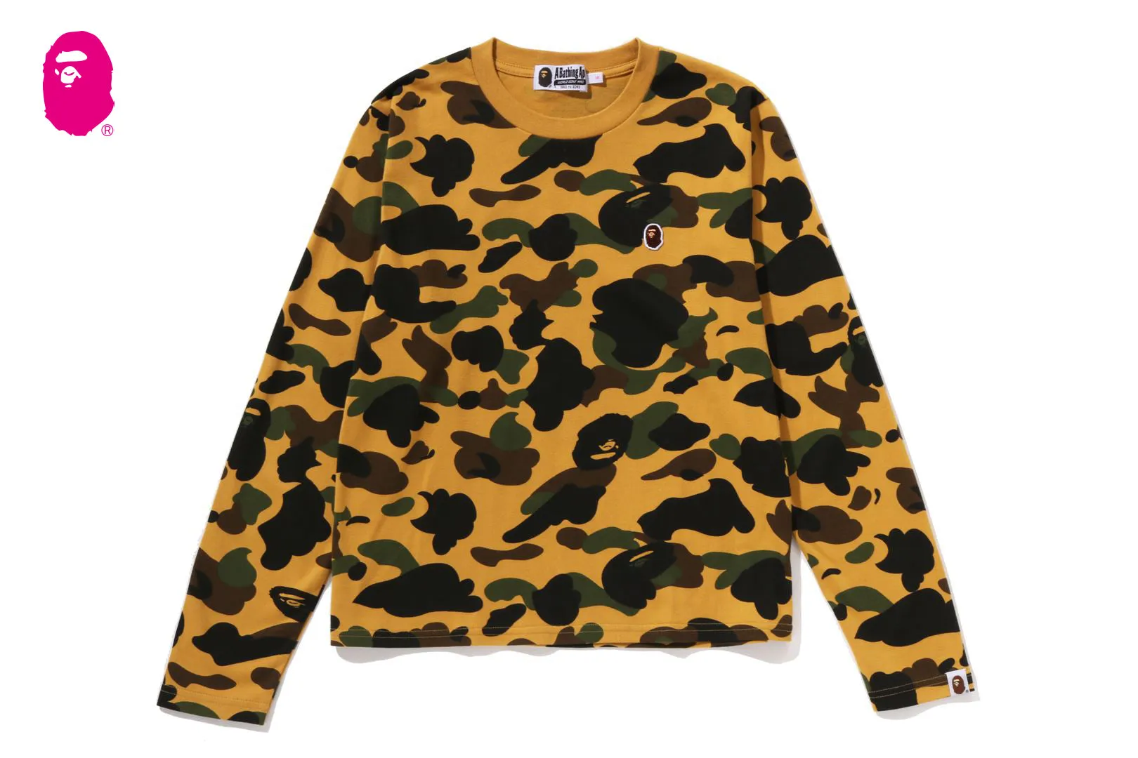1ST CAMO LS TEE sold by Bape
