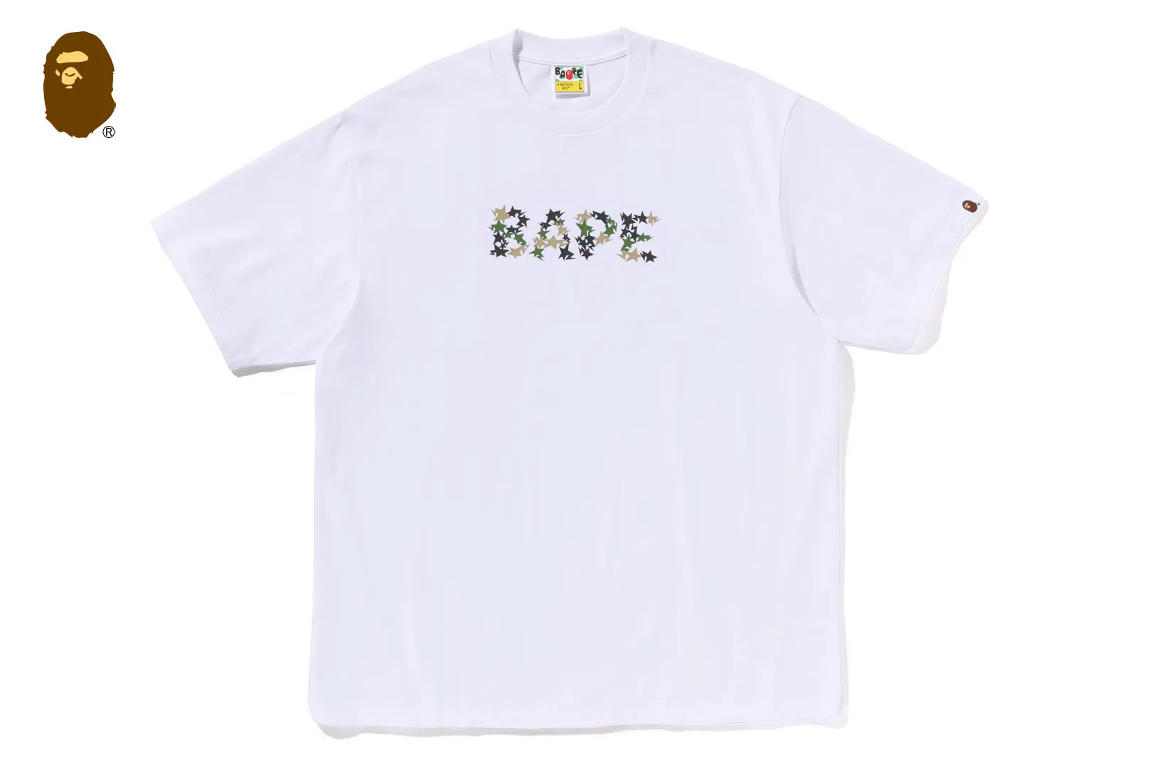 STA BAPE LOGO RELAXED FIT TEE sold by Bape