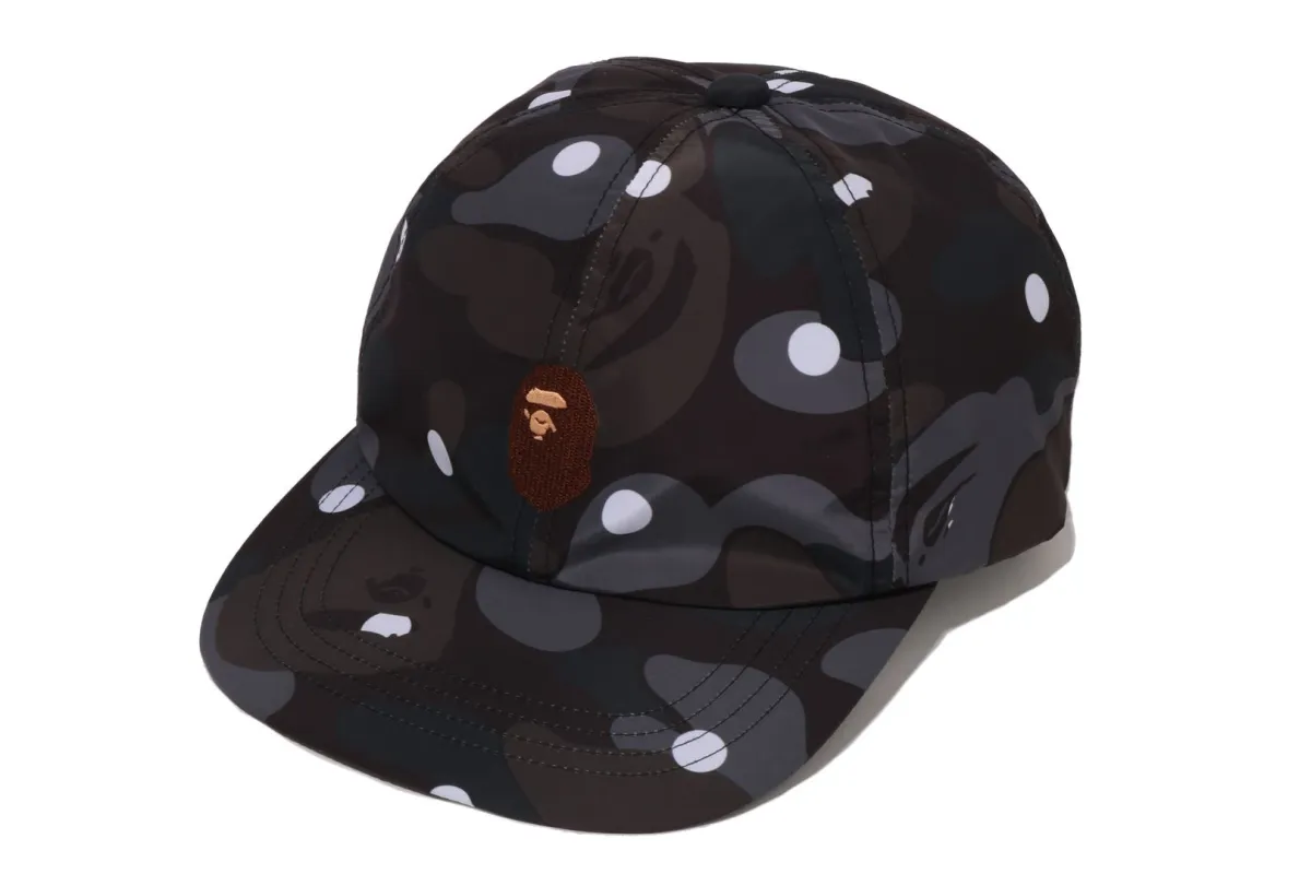 ABC DOT CAMO ONE POINT PANEL CAP sold by Bape