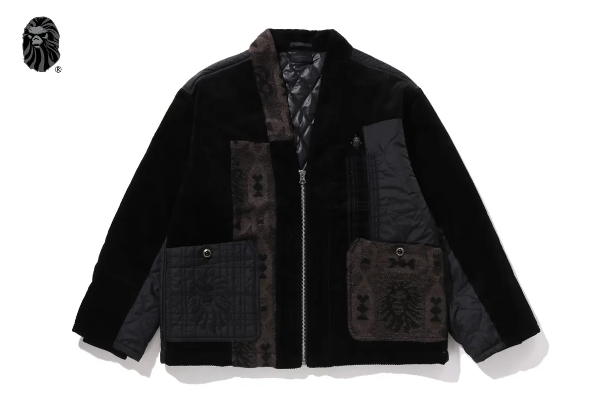 LINER PATCHWORK KIMONO sold by Bape