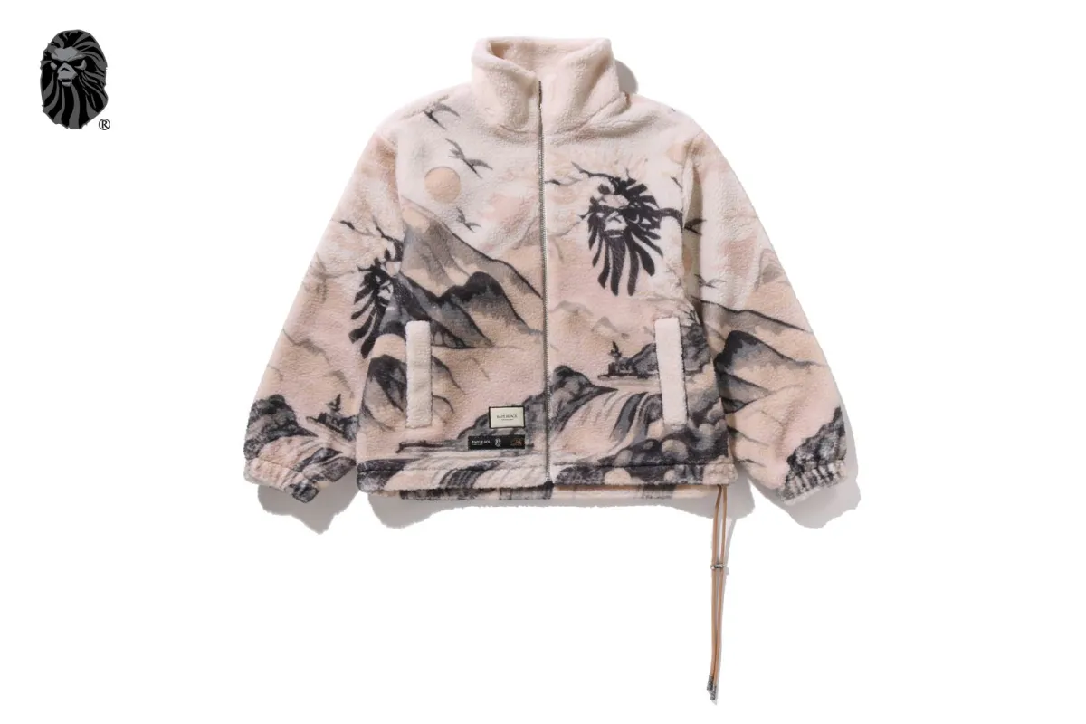 JAPAN LANDDSCAPE SHERPA sold by Bape