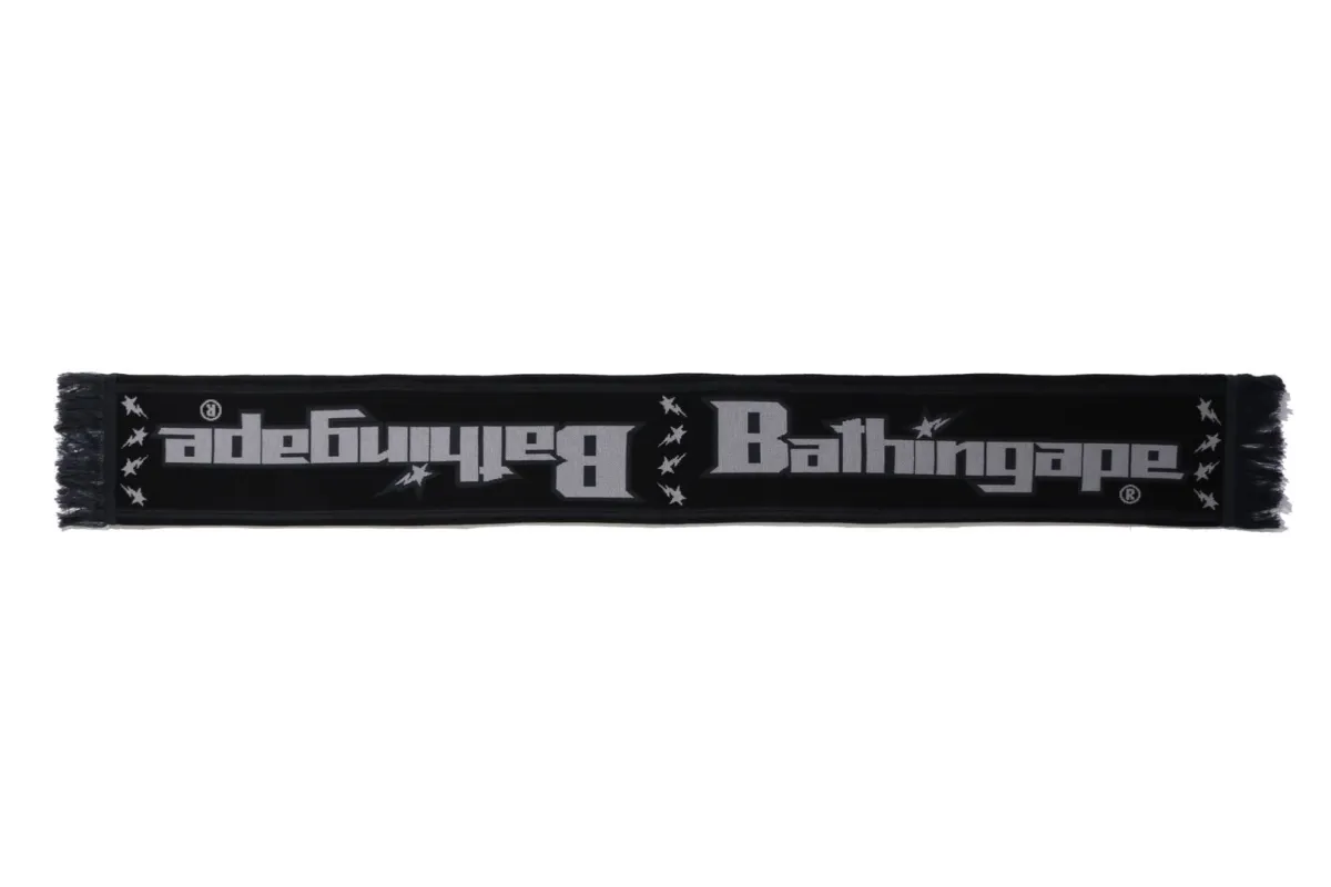 BAPE LOGO JACQUARD SCARF made by Bape