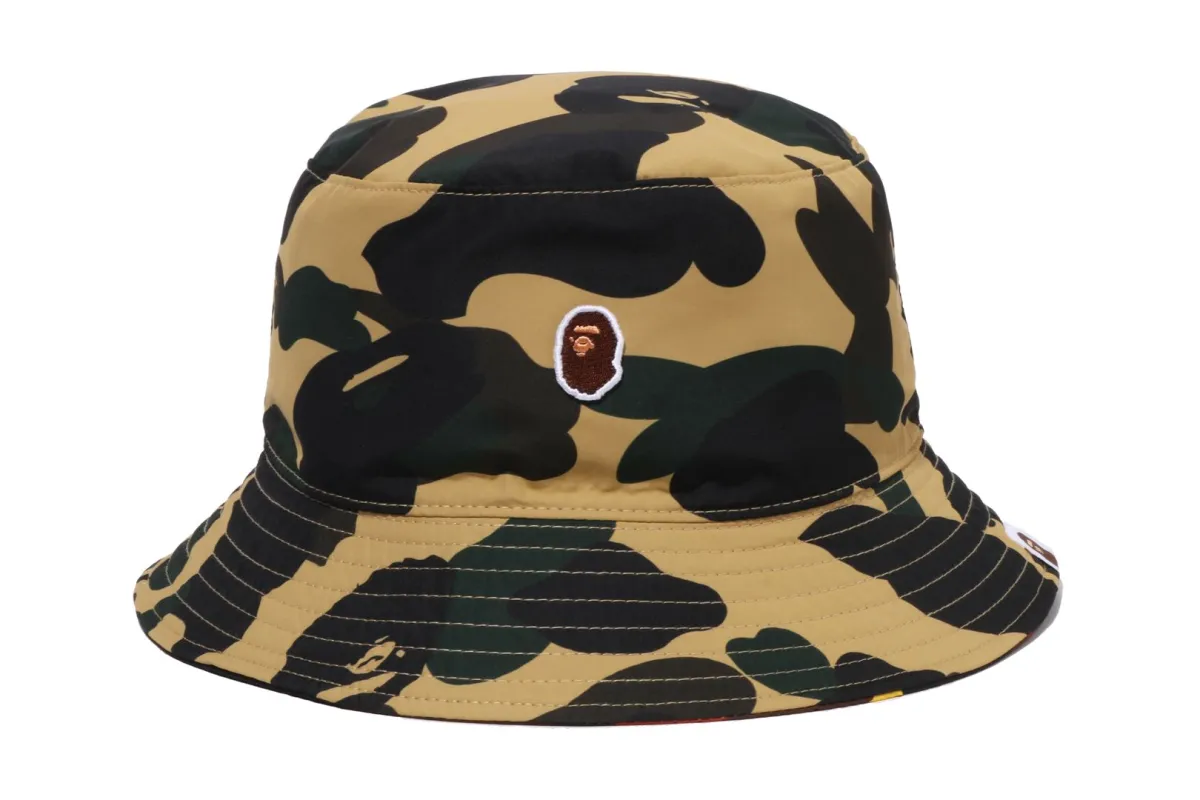 1ST CAMO ONE POINT REVERSIBLE HAT sold by Bape