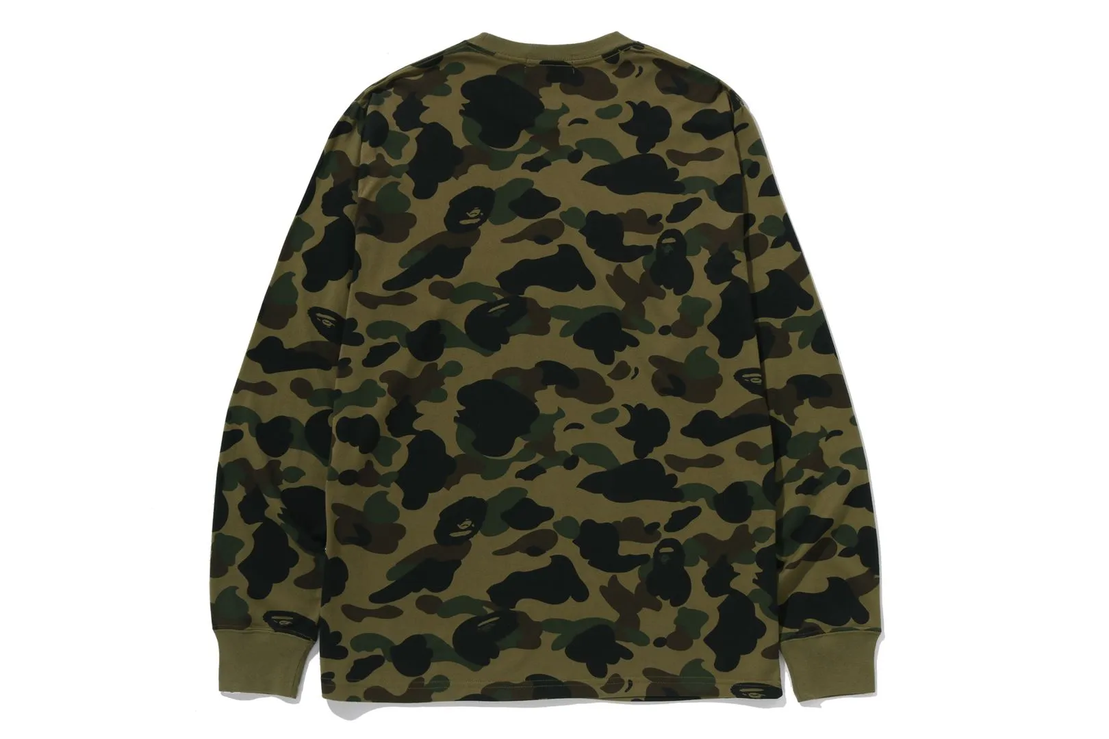 1ST CAMO ONE POINT LS TEE sold by Bape product image thumbnail 5