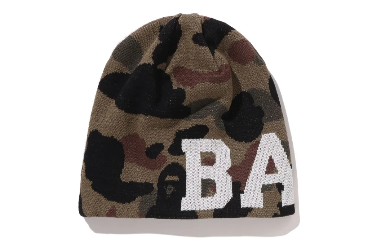1ST CAMO KNIT CAP sold by Bape