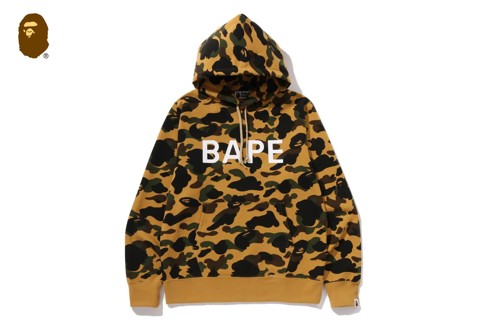 1ST CAMO BAPE PULLOVER HOODIE sold by Bape