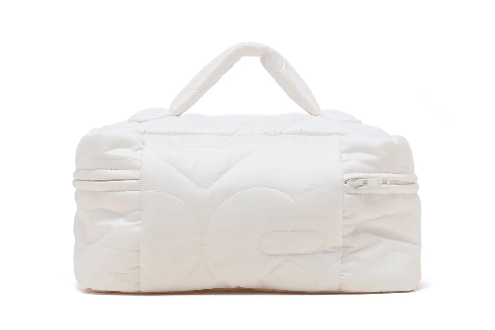 QUILITED HEART MONOGRAM COSMETIC BAG sold by Bape product image thumbnail 2