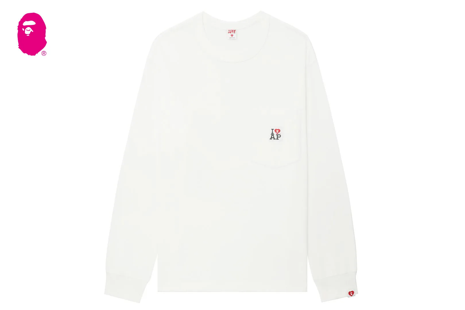 LONG SLEEVE POCKET T-SHIRT sold by Bape product image thumbnail 4