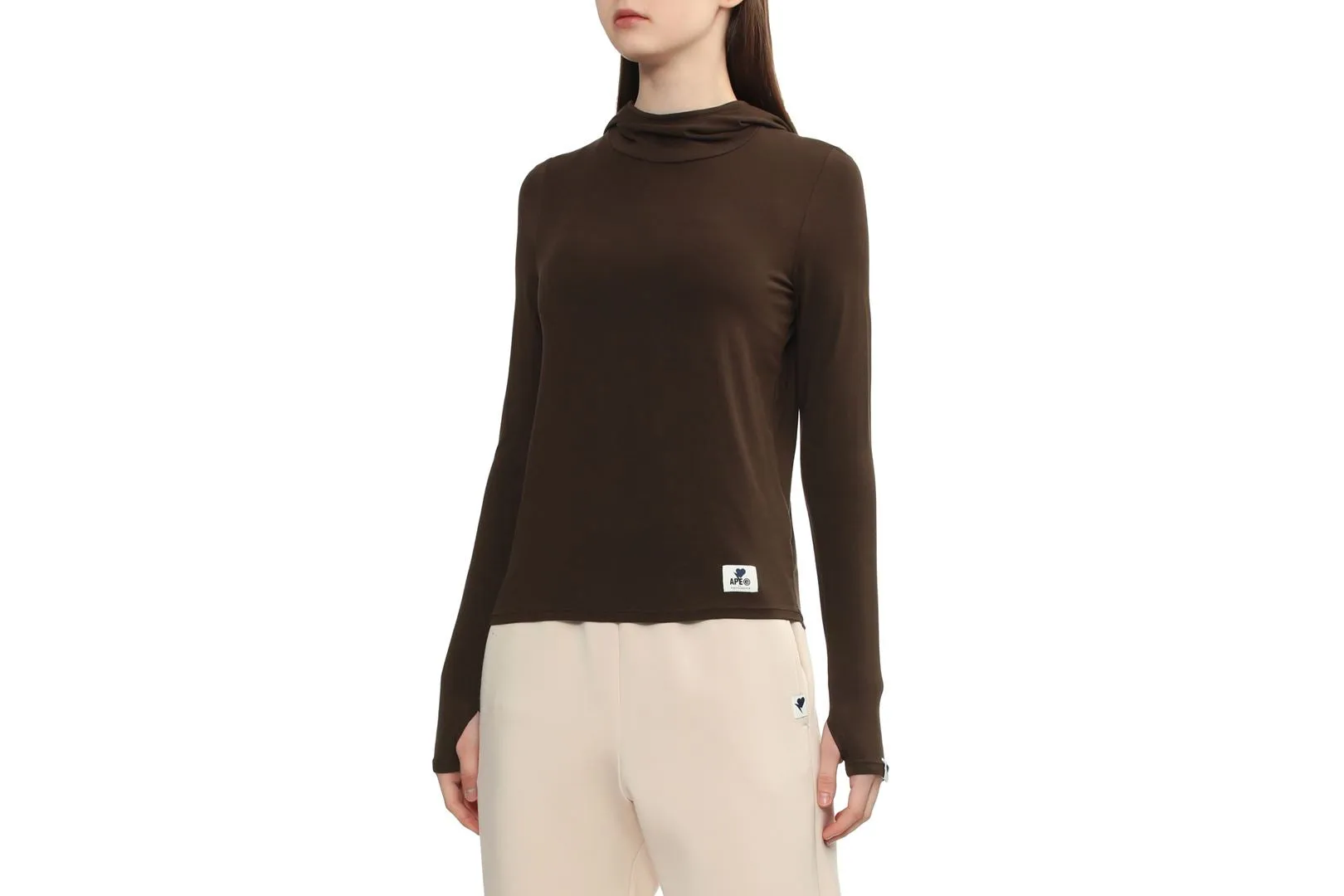 LONG SLEEVE HOODED T-SHIRT sold by Bape product image thumbnail 3