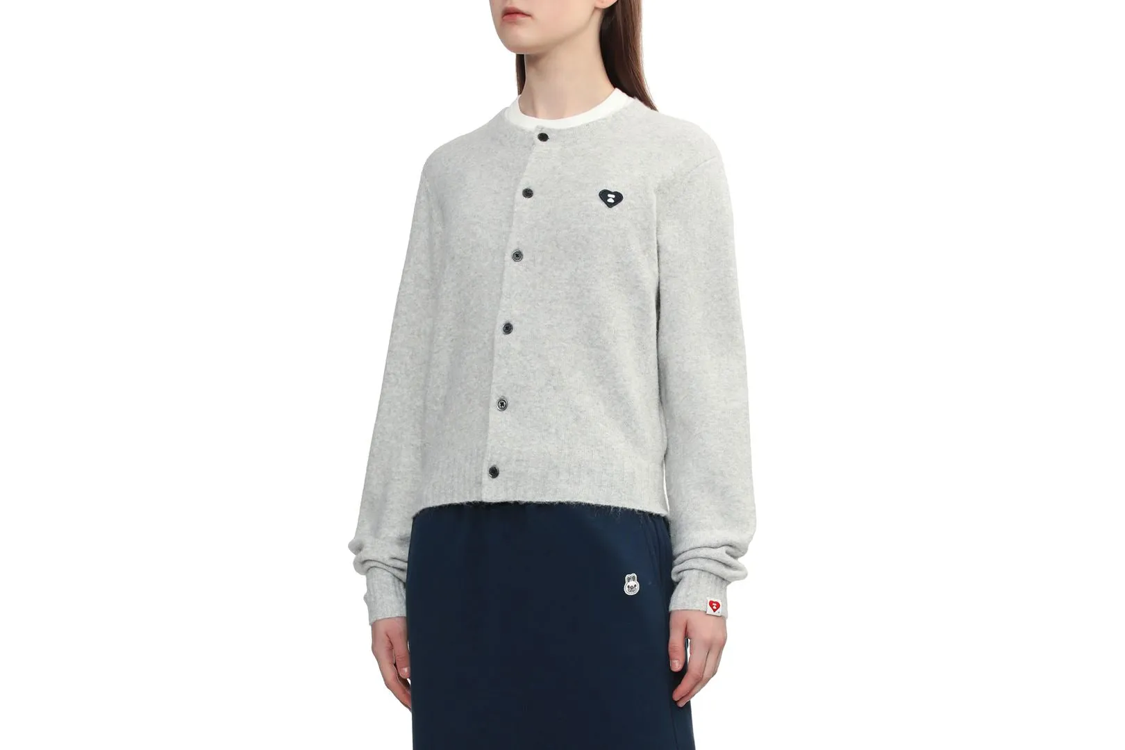 HEART BADGE CARDIGAN sold by Bape product image thumbnail 3