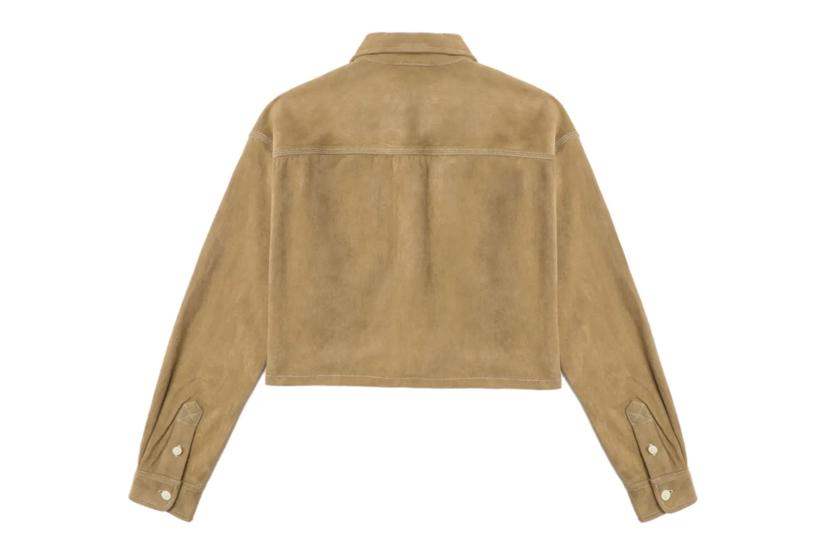 FAX SUEDE CROP SHIRT sold by Bape product image thumbnail 2