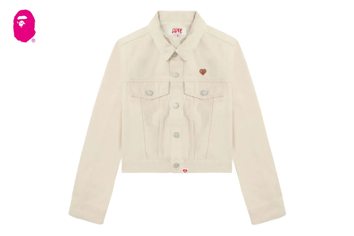 EMBOSSED DENIM JACKET #1 sold by Bape