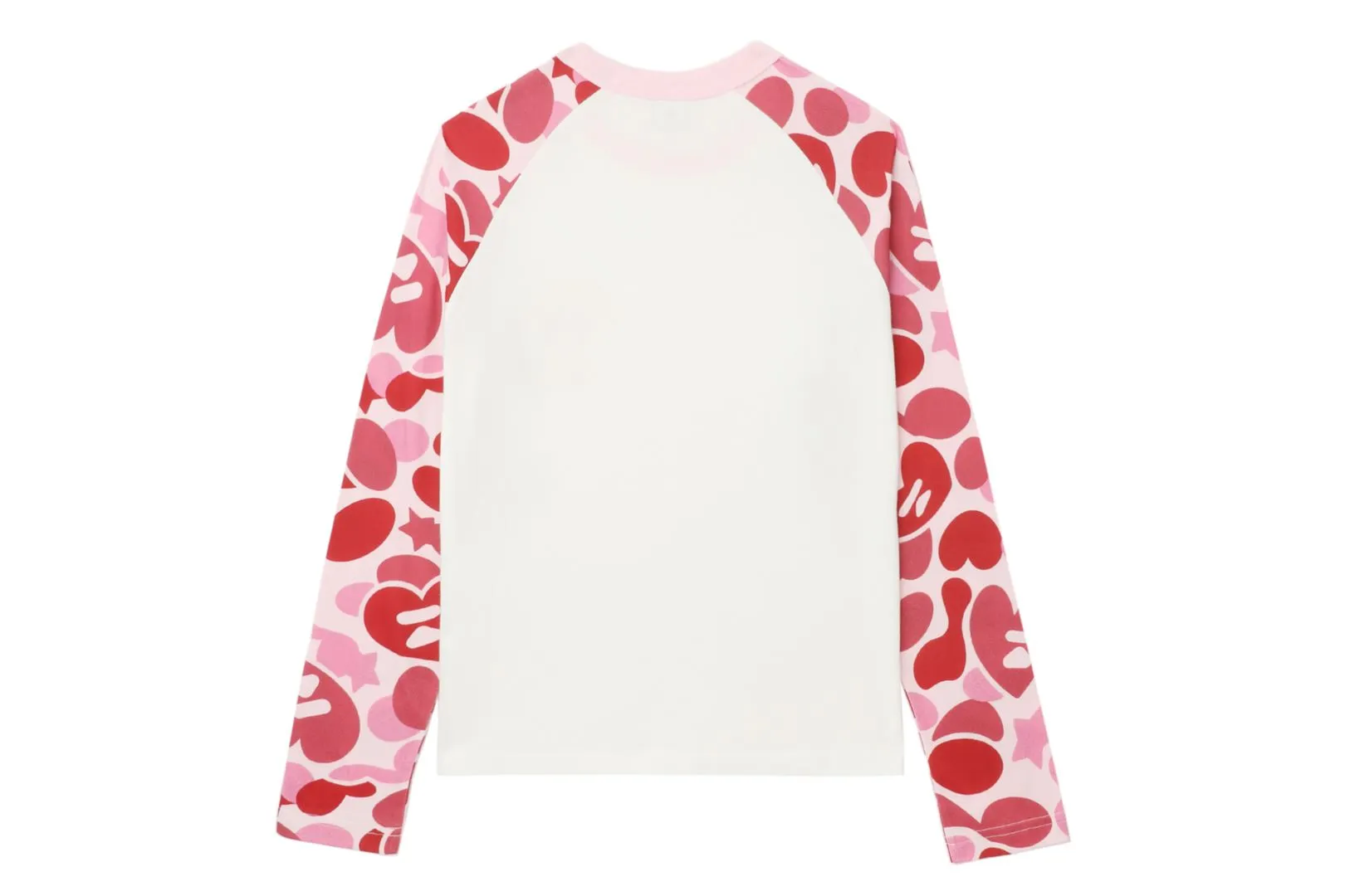 CAMO RAGLAN LONG SLEEVE T-SHIRT sold by Bape product image thumbnail 5