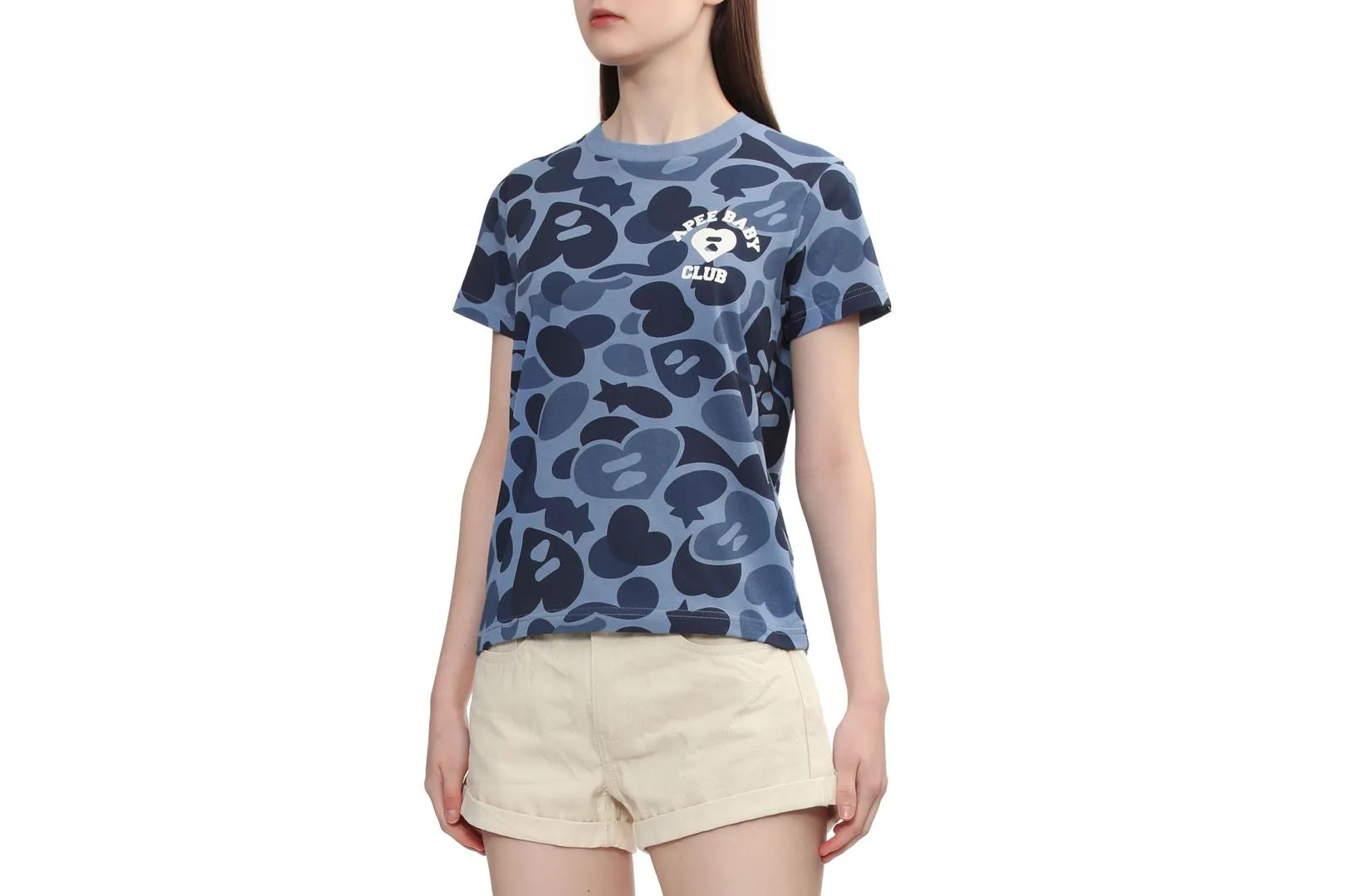 CAMO MONOGRAM WITH CHEST PRINT TEE sold by Bape product image thumbnail 3