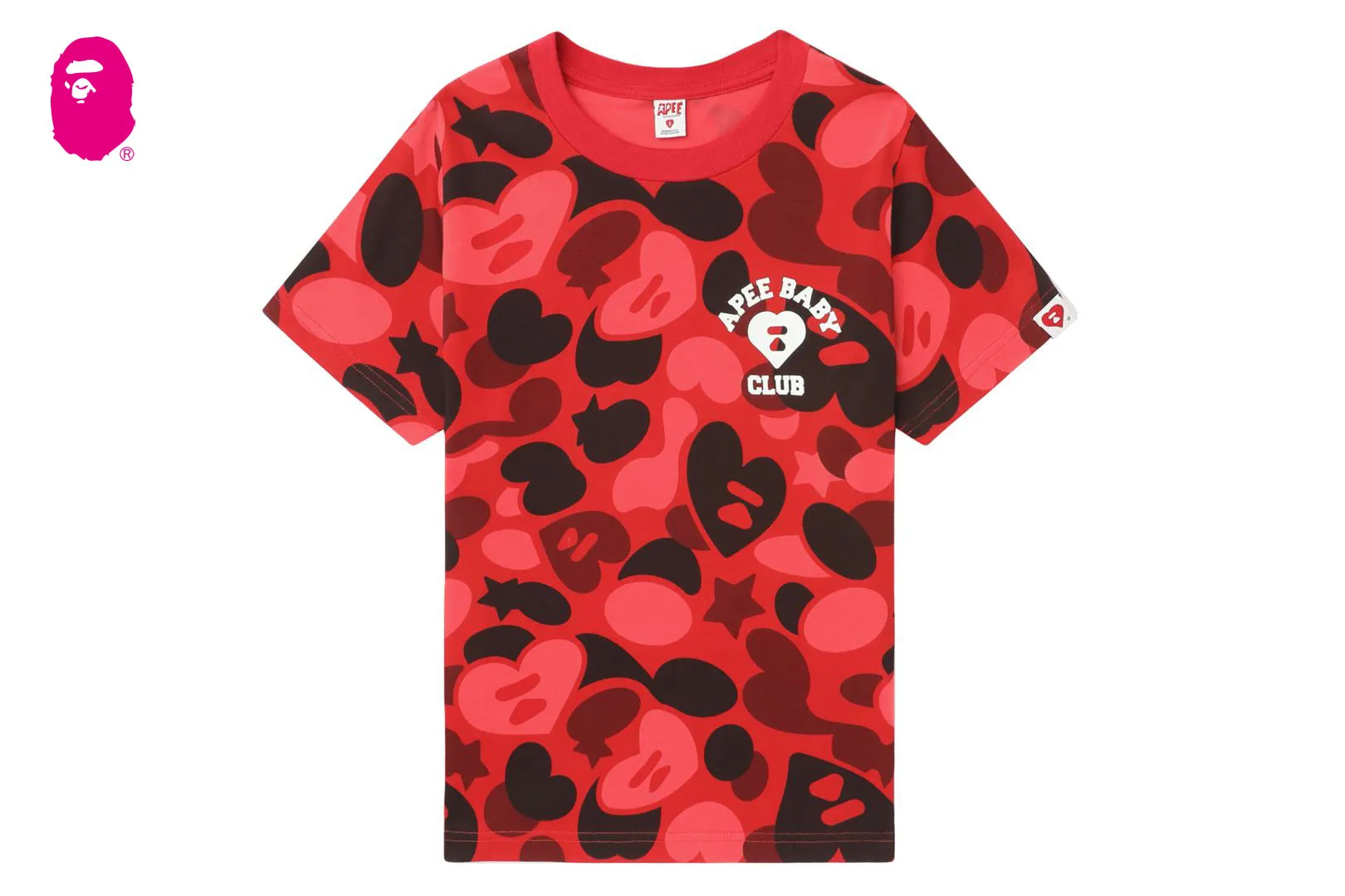 CAMO MONOGRAM WITH CHEST PRINT TEE sold by Bape product image thumbnail 4