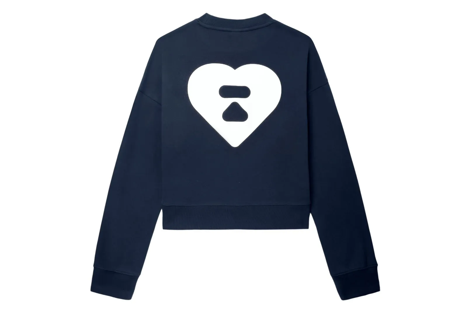 BIG HEART BACK PRINT CROP SWEAT SHIRT sold by Bape product image thumbnail 5