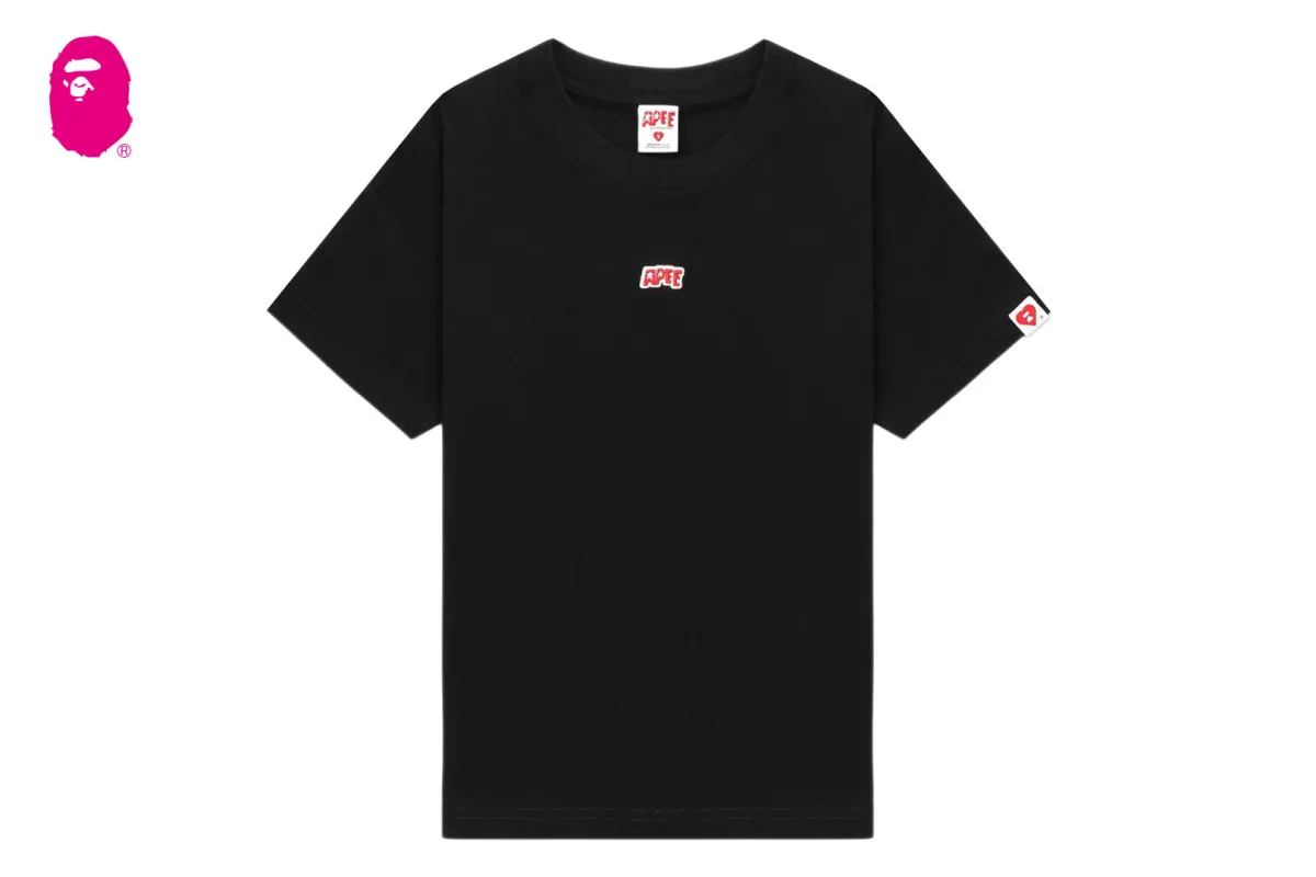 APEE BADGE CROP TEE sold by Bape