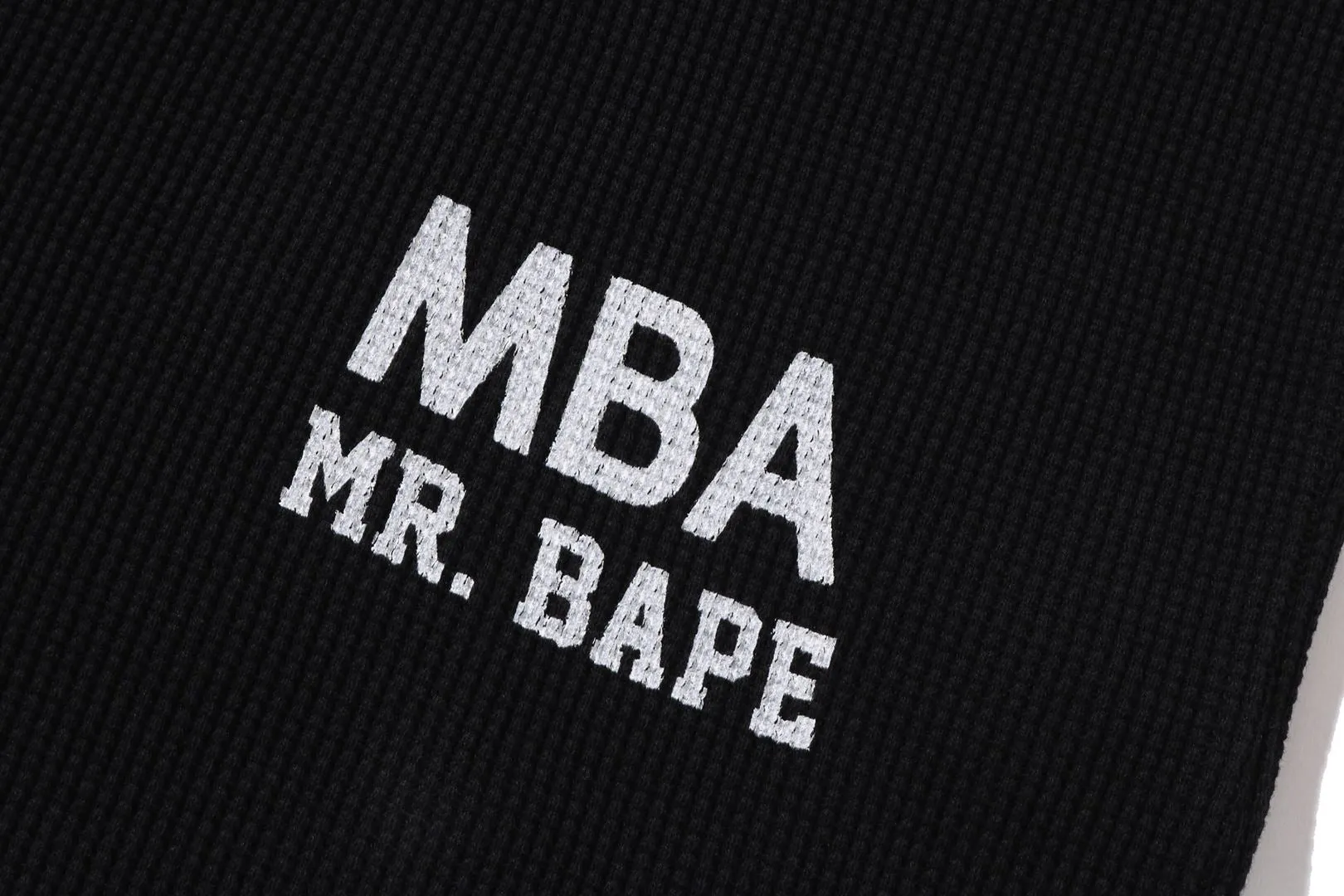 WAFFLE BASIC LS TEE sold by Bape product image thumbnail 3