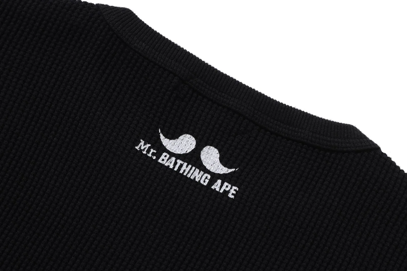 WAFFLE BASIC LS TEE sold by Bape product image thumbnail 4