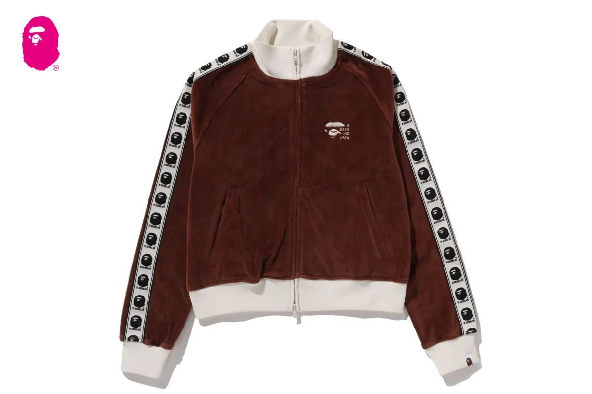 VELOUR TRACK JACKET sold by Bape