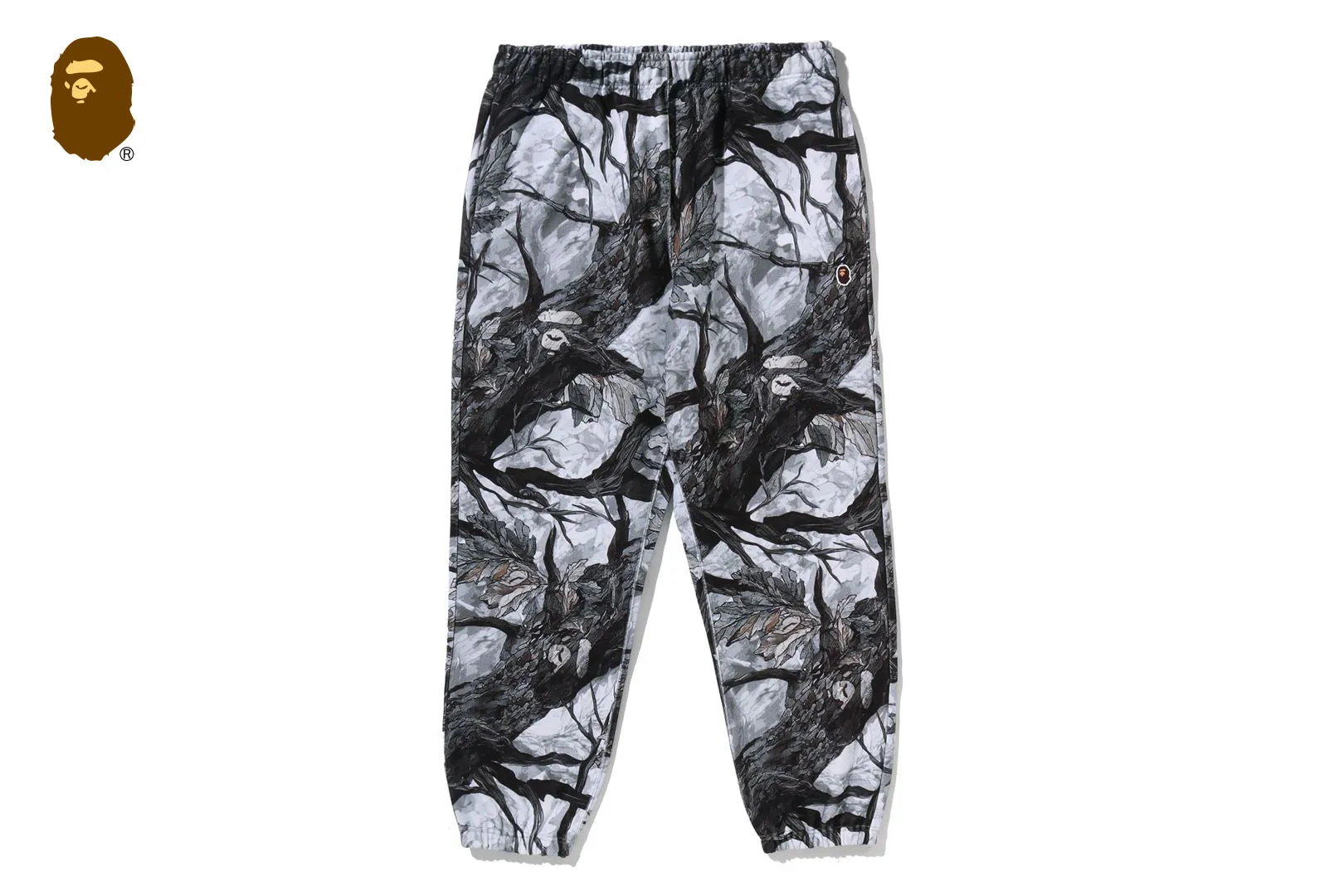 TREE EDGE CAMO RELAXED FIT SWEAT PANTS sold by Bape product image thumbnail 5