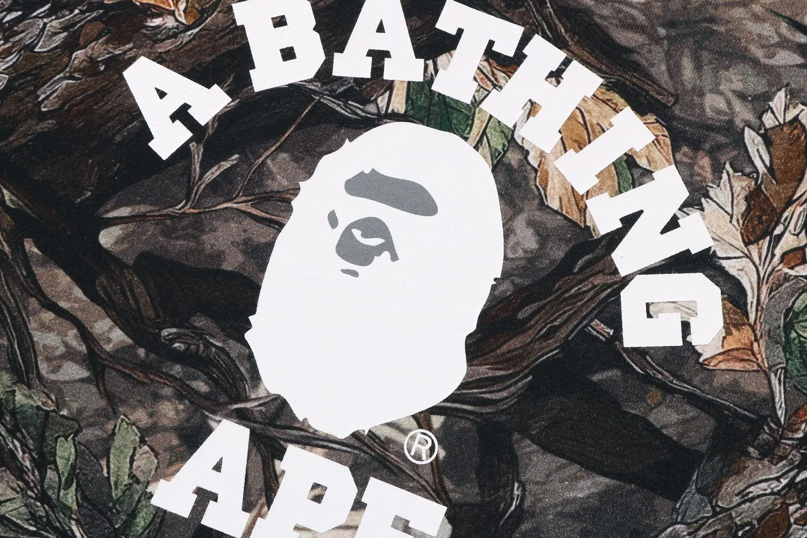 TREE EDGE CAMO COLLEGE RELAXED FIT CREWNECK SWEATSHIRT #2 sold by Bape product image thumbnail 3