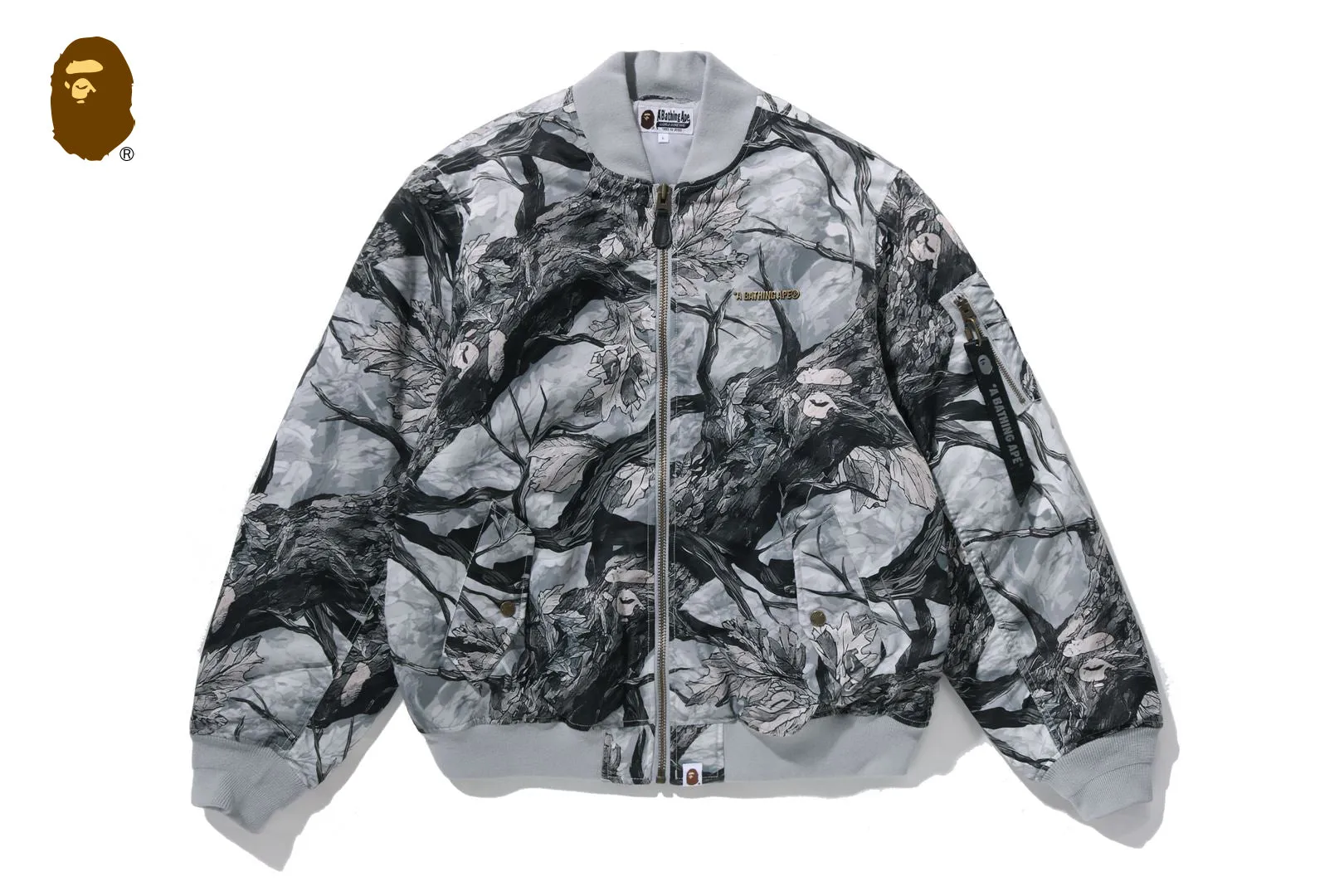 TREE EDGE CAMO BOMBER JACKET sold by Bape product image thumbnail 5