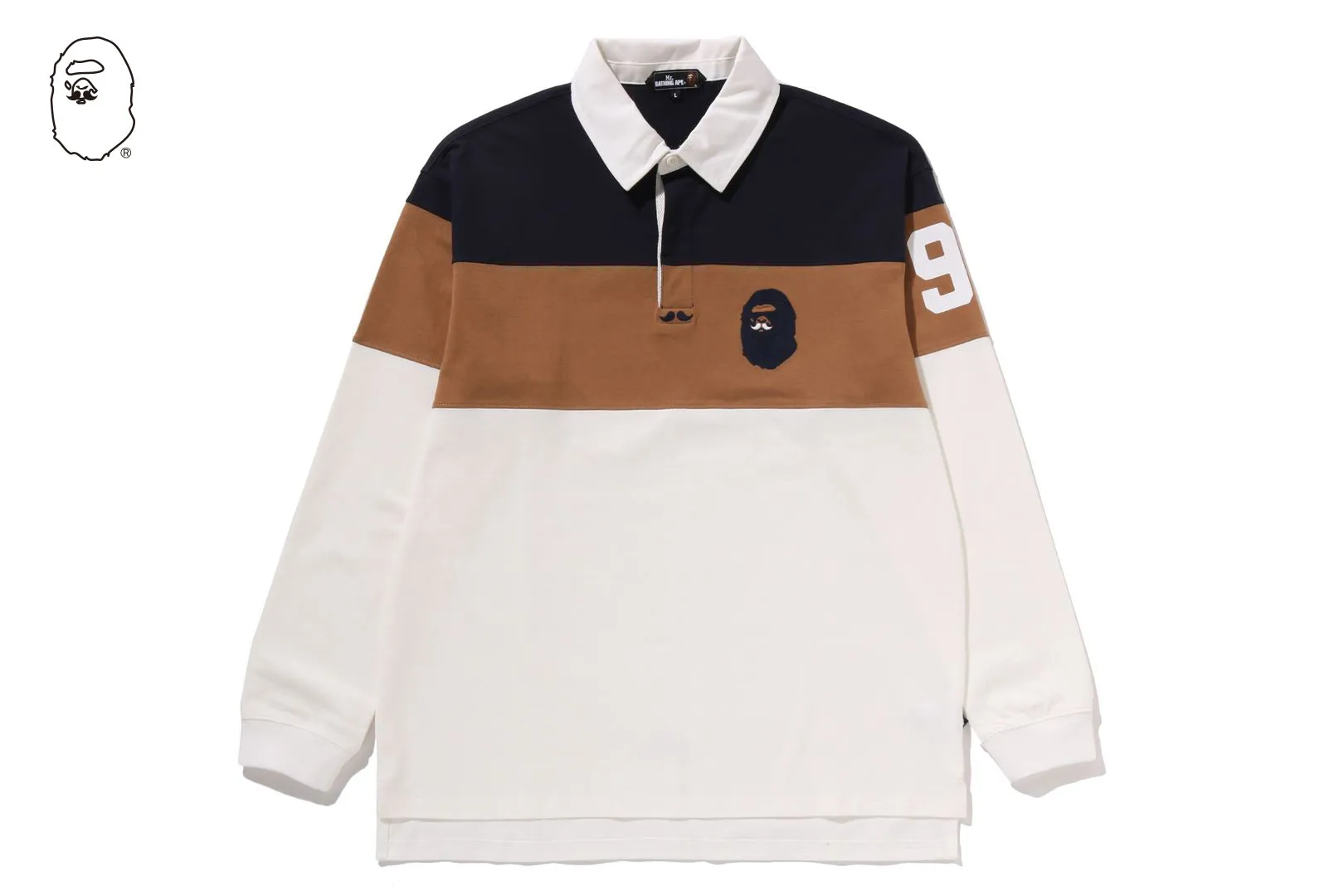 LS RUGBY POLO #2 sold by Bape