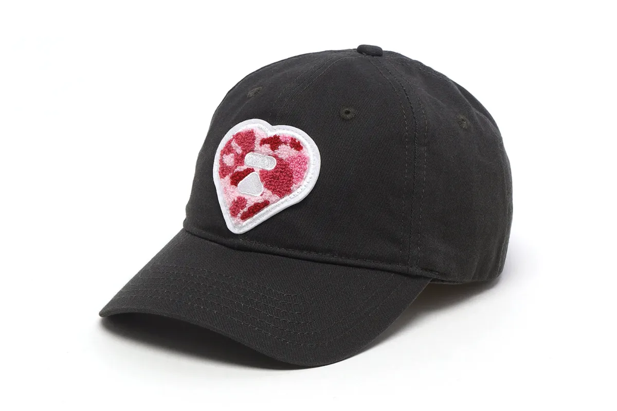 HEART LOGO BASEBALL CAP sold by Bape