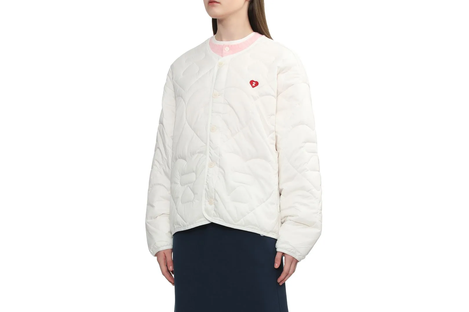 HEART QUILTED ARMY LINER JACKET sold by Bape product image thumbnail 3