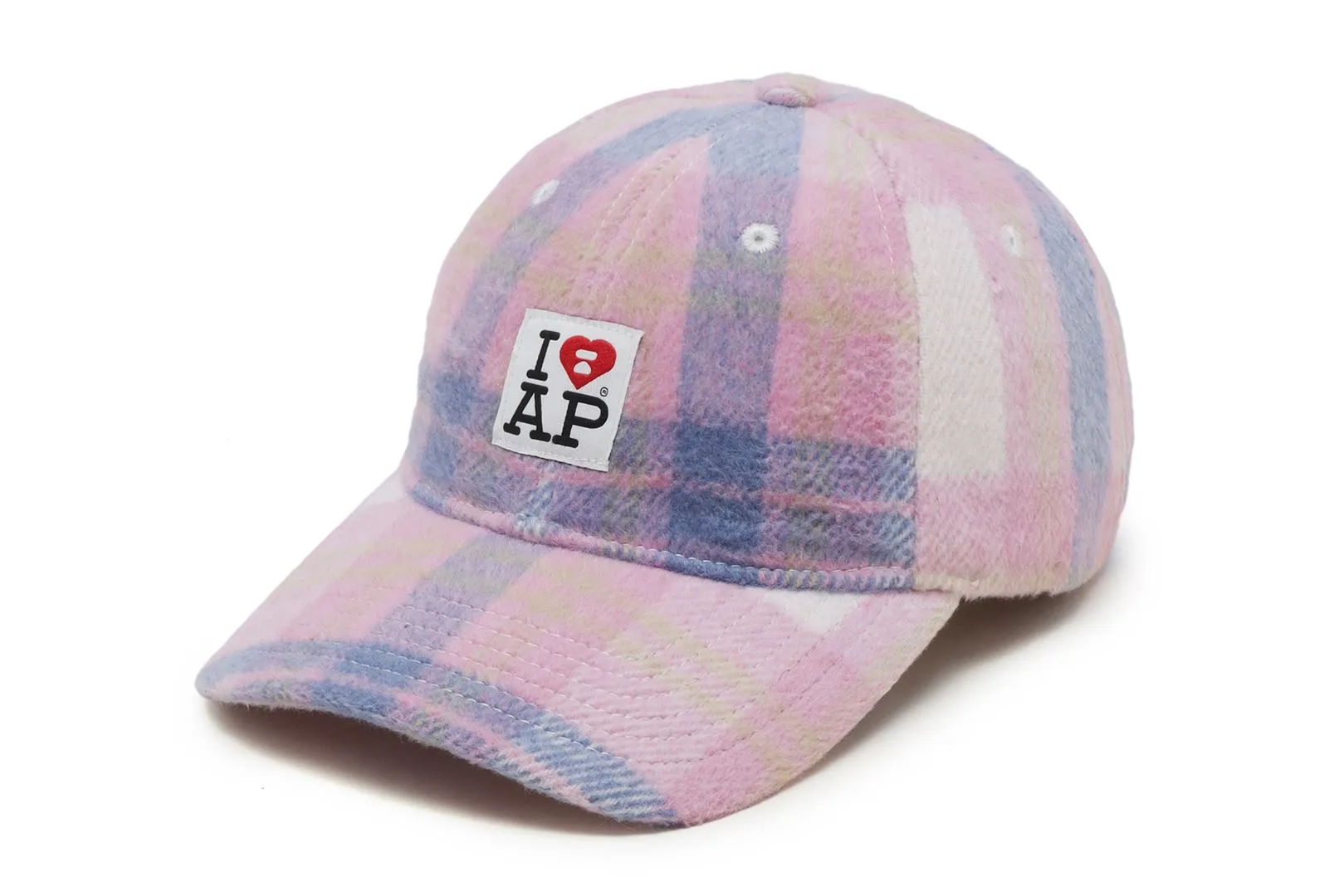 FLANNEL PLAID BASEBALL CAP #3 sold by Bape