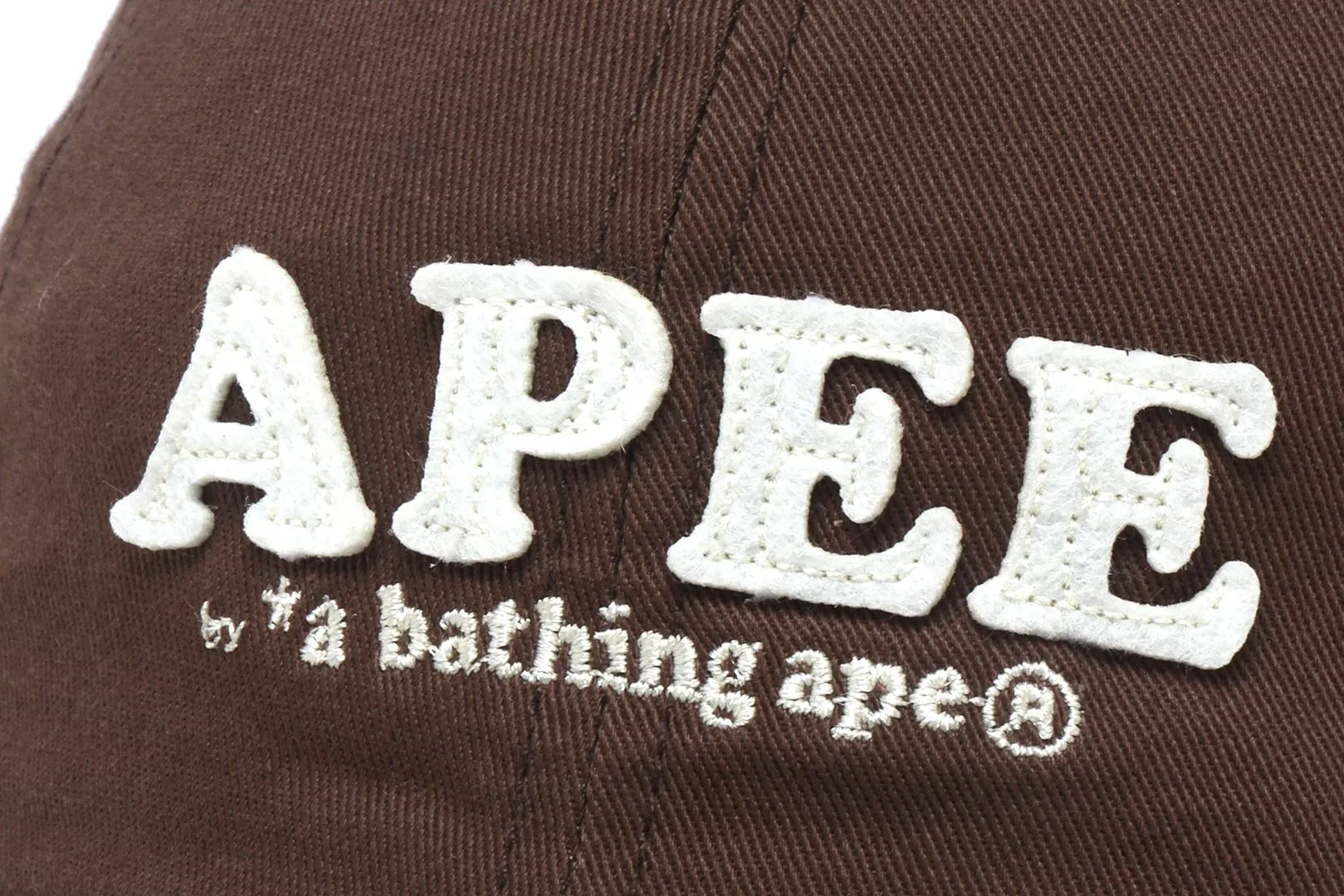 FELT LOGO BASEBALL CAP #1 sold by Bape product image thumbnail 4