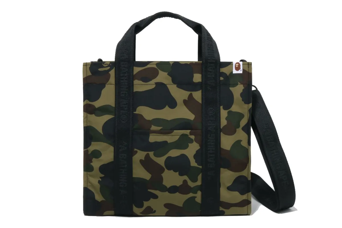 1ST CAMO SLIDING TOTE BAG TRAVEL sold by Bape