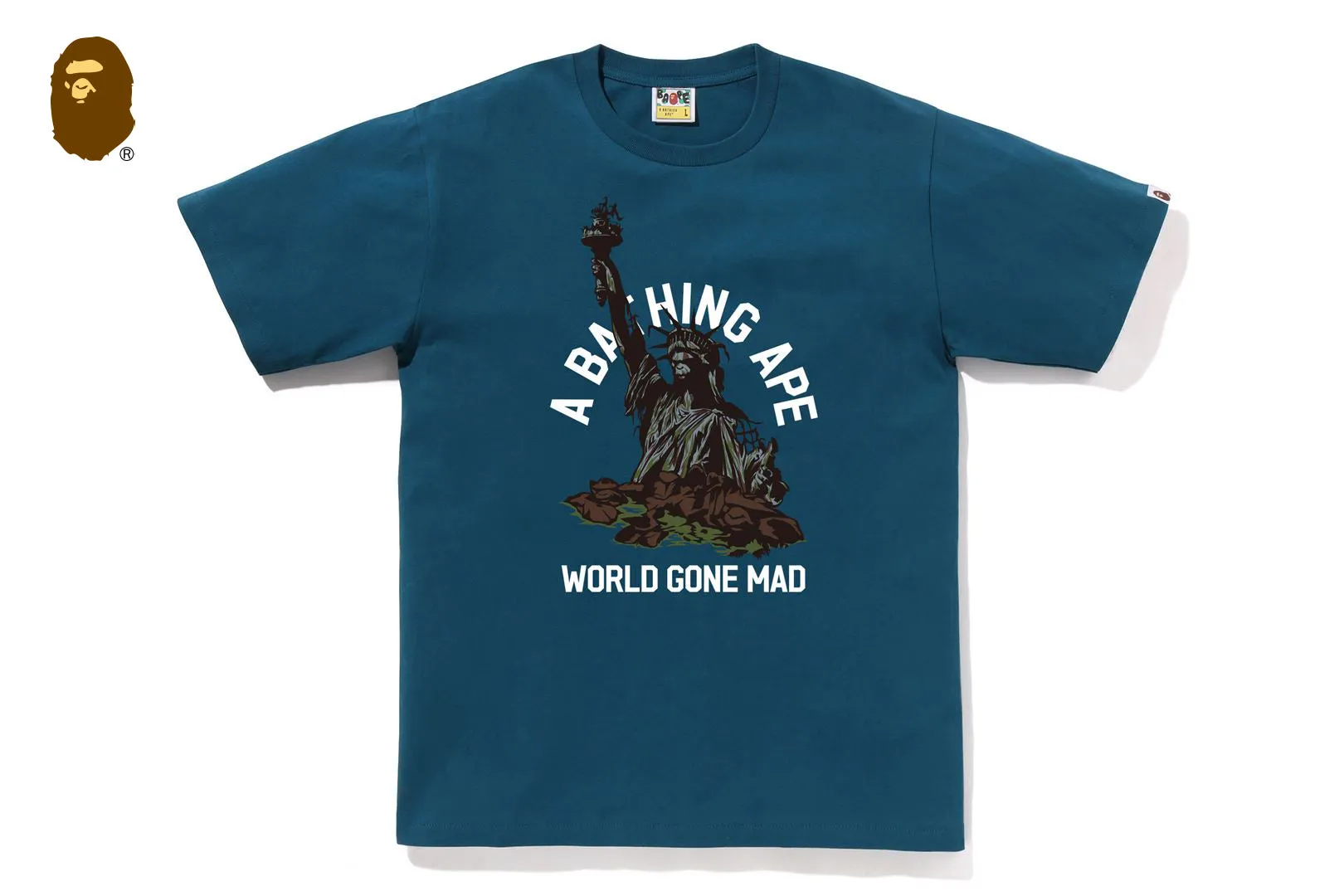 STATUE OF LIBERTY TEE sold by Bape product image thumbnail 3