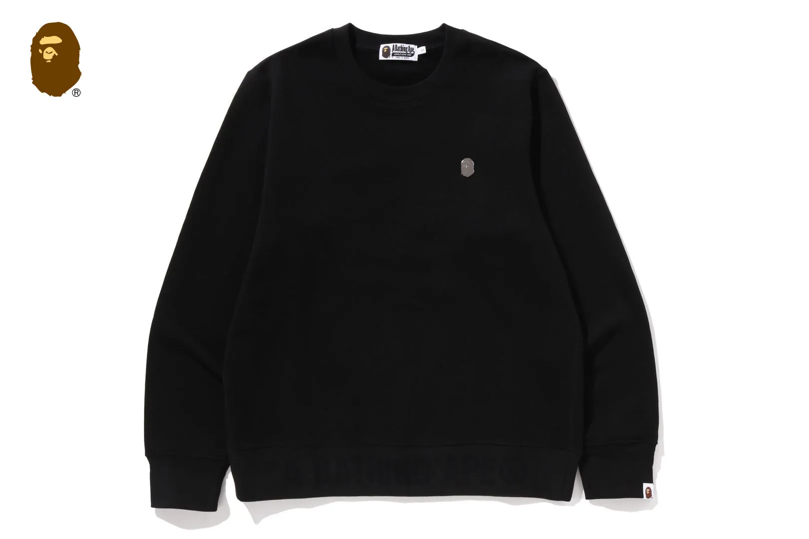 ONE POINT CREWNECK SWEATSHIRT sold by Bape