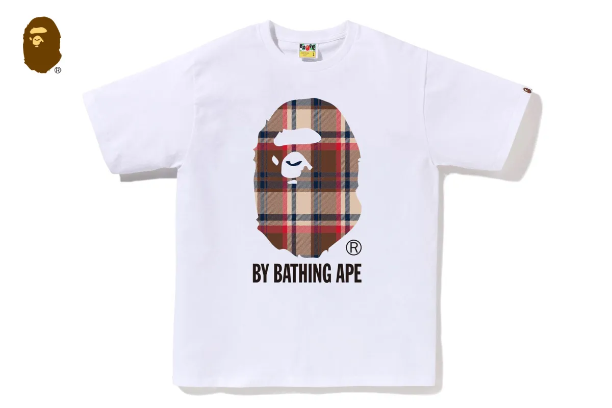 BAPE CHECK BY BATHING APE TEE sold by Bape