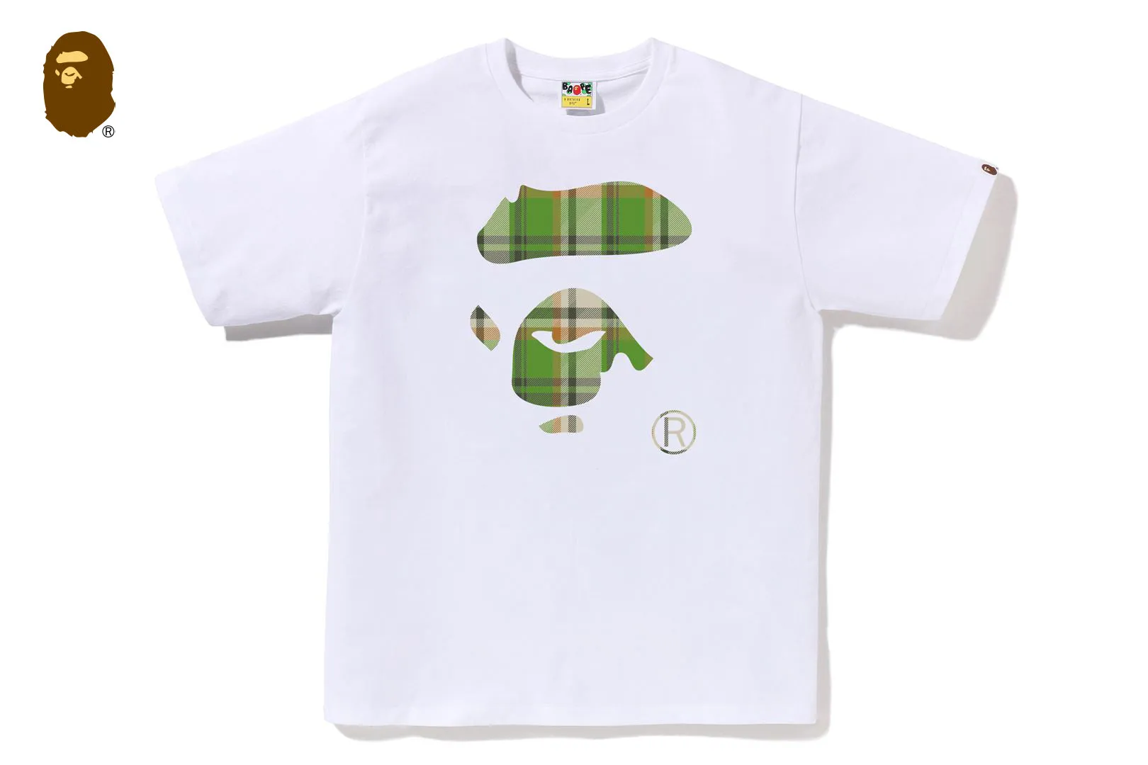 BAPE CHECK APE FACE TEE sold by Bape product image thumbnail 5