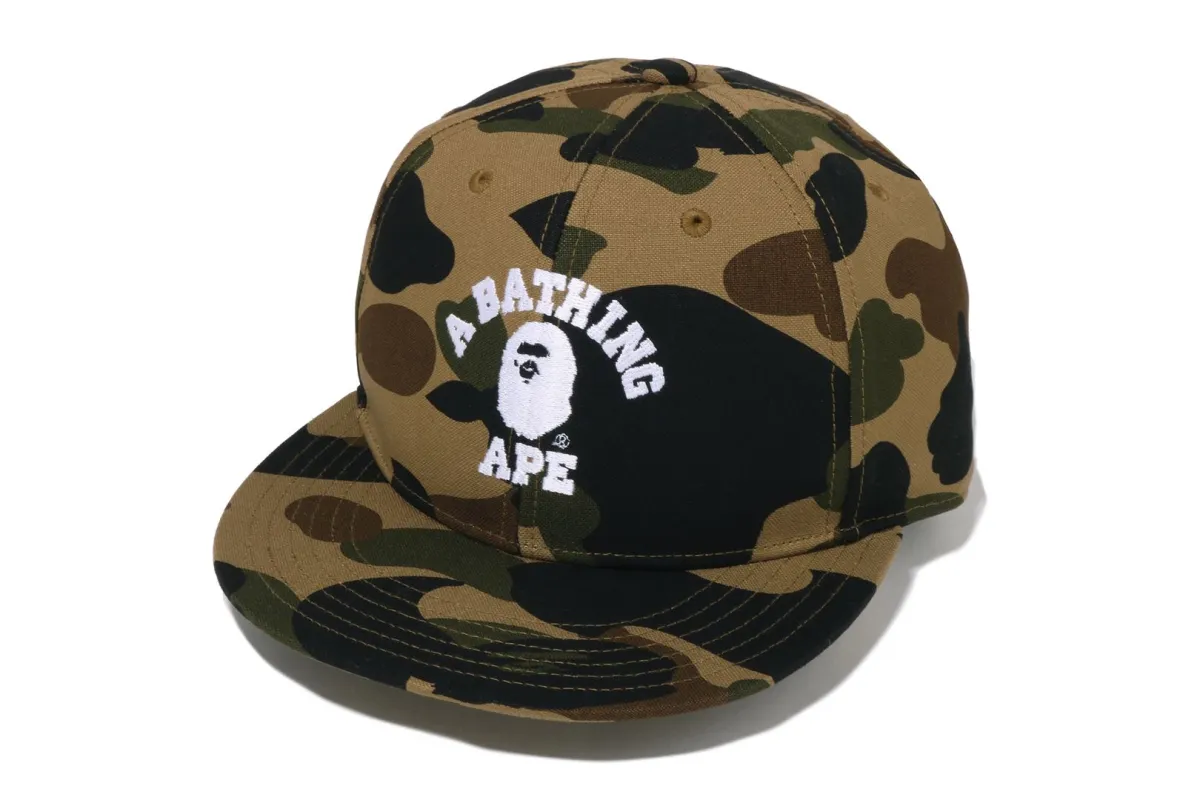 1ST CAMO COLLEGE CAP sold by Bape