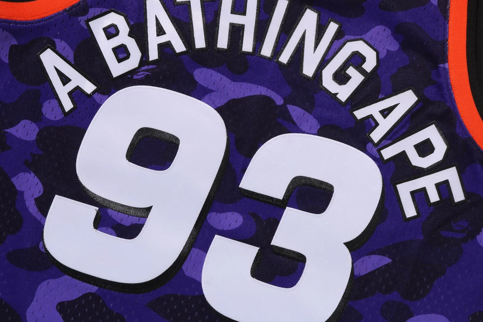 【 BAPE X M&N NBA 】PHOENIX SUNS SWINGMAN JERSEY sold by Bape product image thumbnail 4