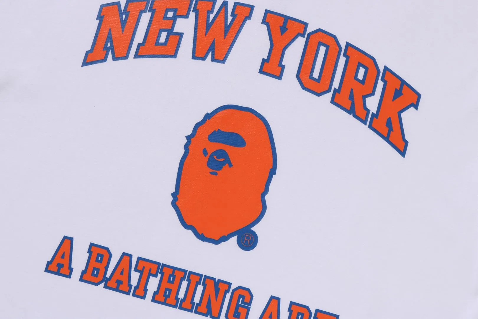 【 BAPE X M&N NBA 】NEW YORK KNICKS TEE sold by Bape product image thumbnail 3