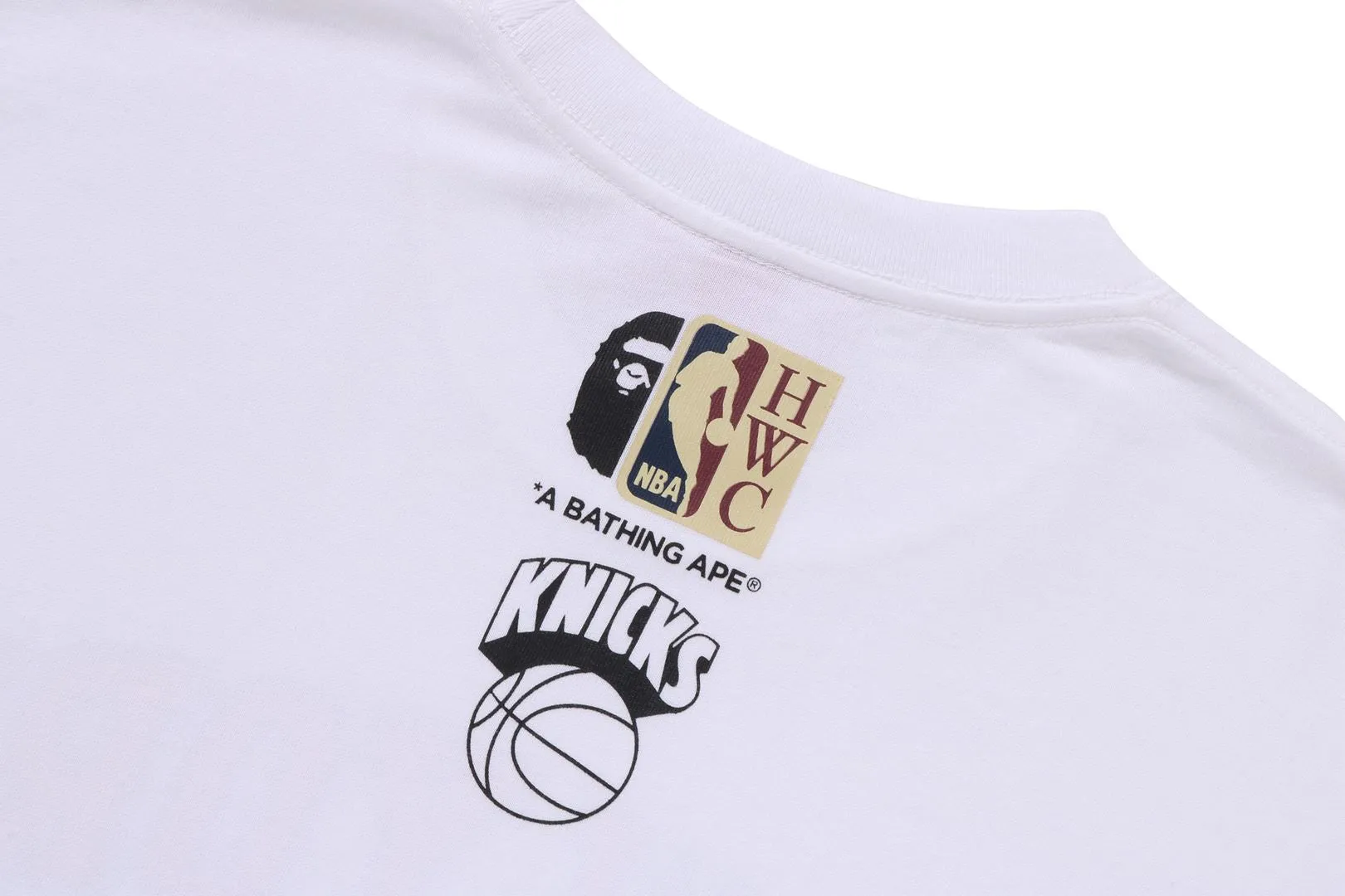 【 BAPE X M&N NBA 】NEW YORK KNICKS TEE sold by Bape product image thumbnail 4