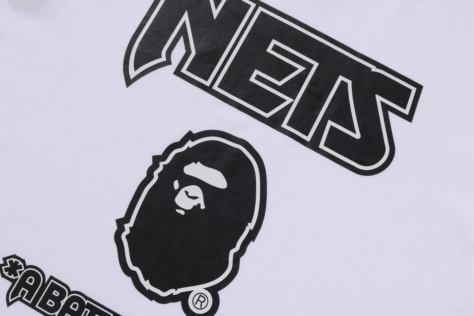 【 BAPE X M&N NBA 】NEW JERSEY NETS TEE sold by Bape product image thumbnail 3