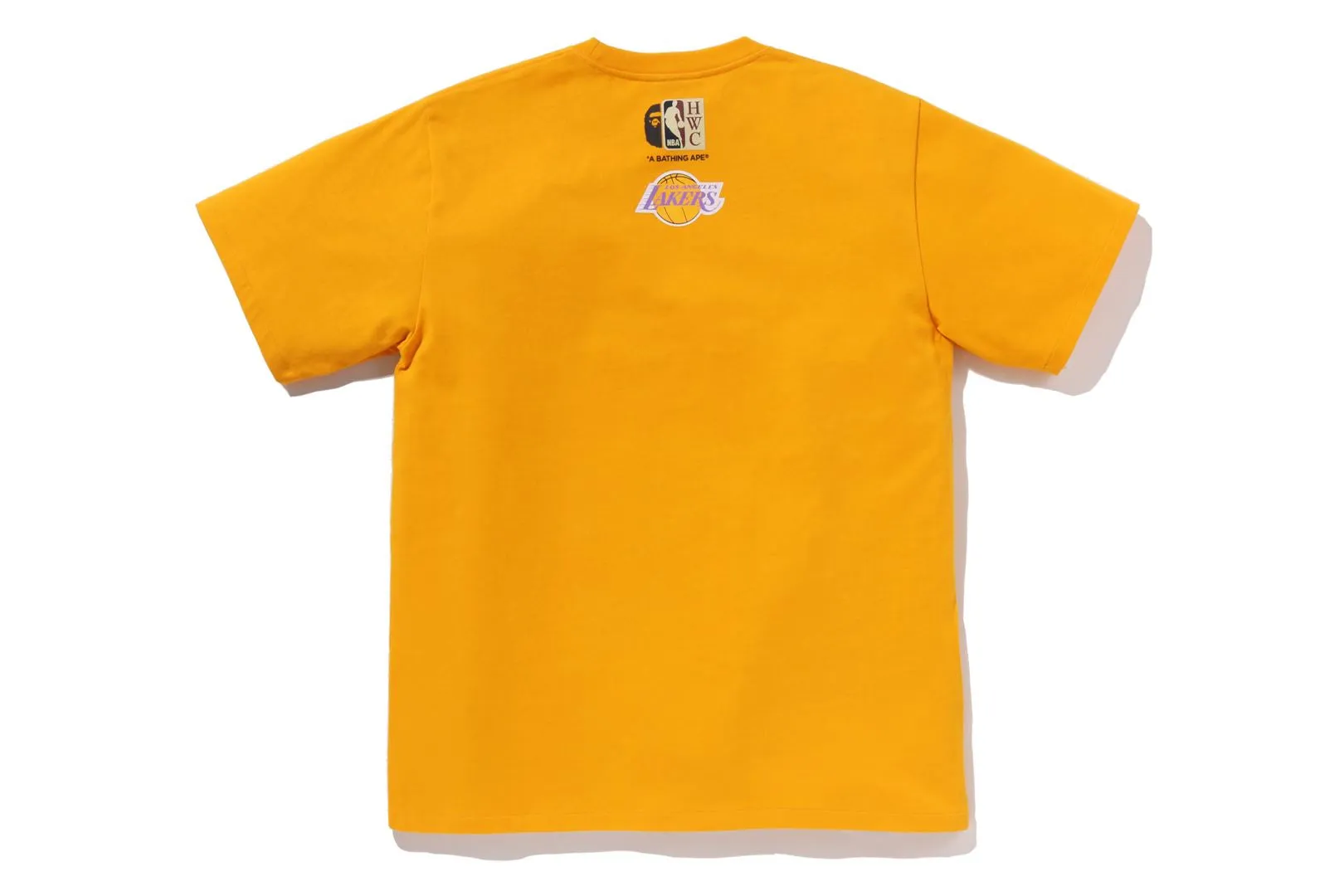 【 BAPE X M&N NBA 】LOS ANGELES LAKERS TEE sold by Bape product image thumbnail 2